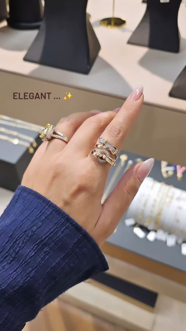 انگشترهای طلا و جواهر